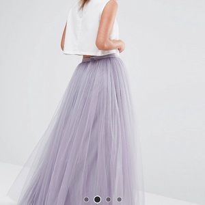 Little Mistress Maxi Tulle Prom Skirt